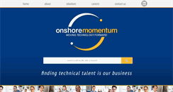 Desktop Screenshot of onshoremomentum.com